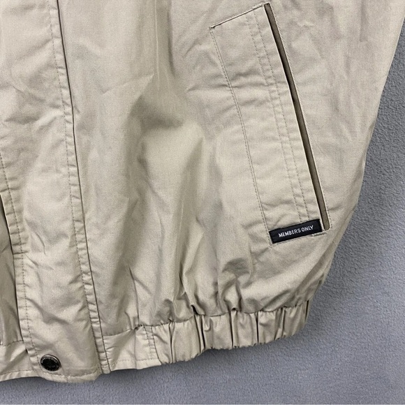 Members Only Mariner Jacket Men’s Full Zip Snap Vintage Stranger Things XL long - Picture 3 of 11